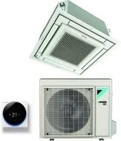 Climatizzatore Condizionatore Daikin a Cassetta Fully Flat 12000 Btu FFA35A9 R-32 Wi-Fi Optional con Griglia Inclusa Classe A++/A+ - Garanzia Italiana