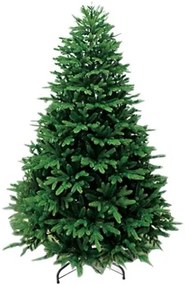 Albero di natale verde finto abete altezza 180 cm Brennero 2332 rami Apertura Ad Ombrello