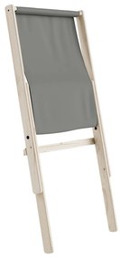 Sedia pieghevole Raw/Grey Boogie - Karup Design