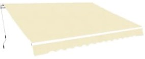 Tenda Da Sole Pieghevole Manuale 600 Cm Crema /
