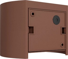 Applique LED 12W Bidirezione Curvo IP65 CCT con LED OSRAM - Corten