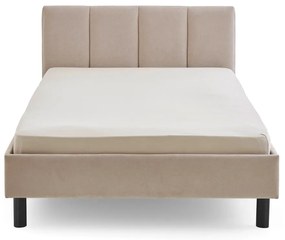 Letto singolo imbottito beige rete non inclusa 120x200 cm Joker – Meise Möbel
