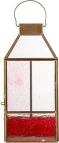 Lanterna in vetro (altezza totale 34 cm) Drew – Bloomingville