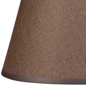 Paralume di ricambio ANTONIO E14 120x200 mm marrone