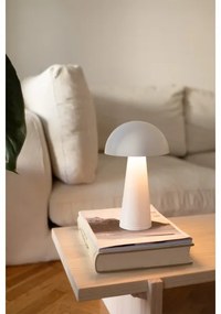 Markslöjd 108656 - Lampada LED dimmerabile ricaricabile FUNGI LED/1,5W/5V IP44 bianco