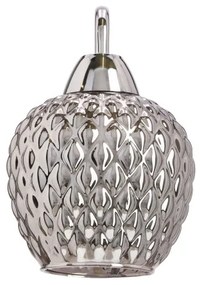 Applique TOBIAS 1xE27/40W/230V cromo lucido