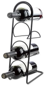 Portabottiglie in metallo per 4 bottiglie - Compactor