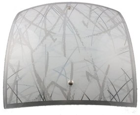 Plafoniera neoclassico Tratto 3 x E27 bianco