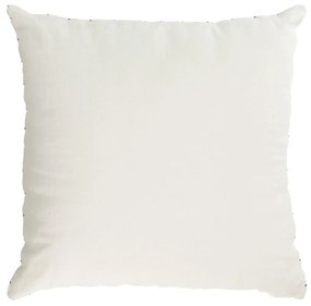 Kave Home - Fodera cuscino Elmina 100% lino bianco 45 x 45 cm