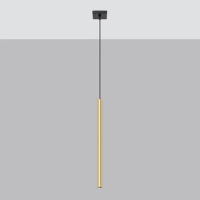 Sollux SL.1195 - Lampadario a sospensione con filo PASTELO 1xG9/8W/230V oro