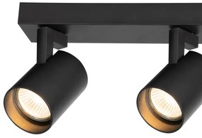 Faretto VOLF 3xGU10/10W/230V nero