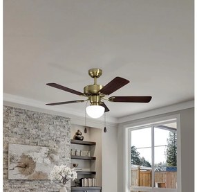 Eglo 35075 - Ventilatore da soffitto CADIZ 1xE27/40W/230V