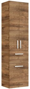 Colonna per mobile bagno Contea PELIPAL 1 cassetto 3 ante P 45 x L 45 x H 168 cm bianco