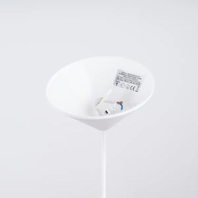 Sollux SL.1327 - Lampadario a sospensione con filo FRIKA 1xE27/15W/230V diametro 34 cm bianco