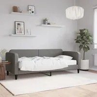 Divano Letto con Materasso Grigio Scuro 80x200 cm in Tessutocod mxl 122380