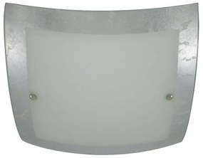 Plafoniera neoclassico Foglia bianco IP20, 2XE27