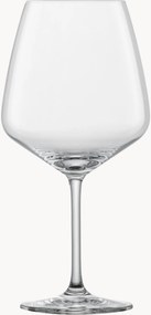 Set di 4 bicchieri da vino rosso Tulip