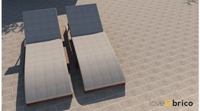 Pavimento Per Esterni Grès 15x30 Effetto Roccia Ardesia Grigio R11 Grès Porcellanato