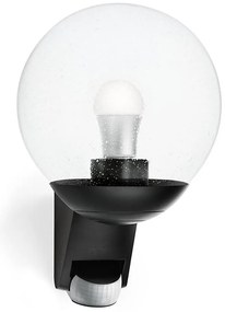 STEINEL 005535 - Applique da esterno con sensore L585S 1xE27/60W nero IP44