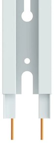 Binario Monofase Bianco serie "Solid" -  1 e 2 metri Variante Lunghezza Profilo 2 metro