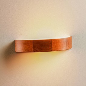 Lamkur Applique Kerio, larghezza 40,5 cm, pino rustico