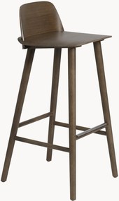Sedia da bar in legno Nerd