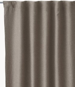 Set di 2 tende con multibanda nere oscuranti Olle