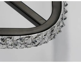 Plafoniera LED dimmerabile LED/70W/230V 3000-6500K nero +remote telecomando