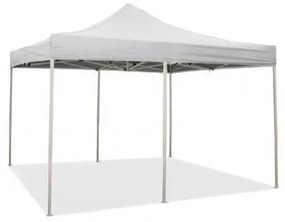 Gazebo richiudibile pieghevole 3 X 6 Bianco ricoperto in PVC impermeabile