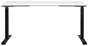 Tavolo da lavoro ad altezza regolabile elettricamente con piano bianco 80x160 cm Jet - Germania