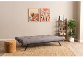 Divano letto 2 posti BAKU grigio