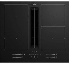 Beko HIXI64700UF Piano Cottura Piano cottura a induzione 4 Fornelli 60 cm Nero