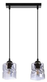 Lampadario su filo 2xE27/60W/230V