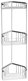 Organizer per doccia per parete AUGUSTUS PORTAOGG. DOCCIA ANG. CROMO cromo