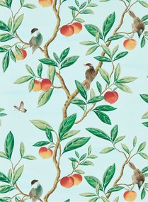 Harlequin Carta da parati Ella - Fig Leaf/ Nectarine