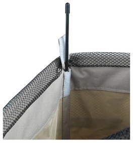 Cesto portabiancheria grigio e beige , 44,4 l Corno - Wenko