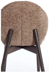 Set di sedie da pranzo marrone in imbottito 2 pz Sinosa – Light &amp; Living