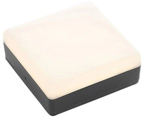 Lucande - Thilo LED Plafoniera da Esterno con Sensore Grigio Lucande