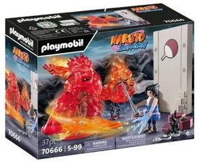 Playset Playmobil 70666 Sasuke vs Itachi 37 Pezzi