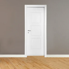 Porta battente Amaltea bianco L 70 x H 210 cm destra