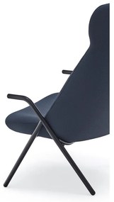 Poltrona blu scuro, altezza 114 cm Dins - Teulat