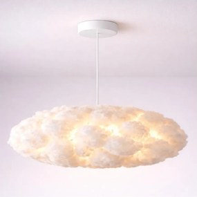 Brilagi - Lampadario a sospensione con cavo SOLEAIR 2xE27/40W/230V Ø 60 cm bianco