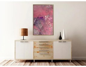 Poster Pink Patchwork III