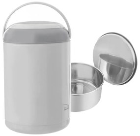 Portavivande Termo grigio a 4 livelli - Orion