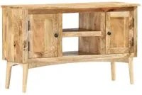 Credenza 100x35x60 cm in Legno Massello di Mango 285862