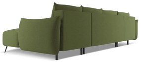Divano angolare verde Malie – Makamii