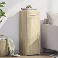 Credenza Rovere Sonoma 30x42,5x93 cm in Legno Multistrato 846273