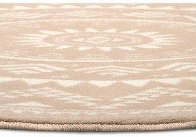 Tappeto rotondo beige ø 140 cm Valencia - Hanse Home