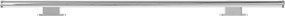 Lampada LED da Specchio 78cm 14W Cromata IP44 Stondata Tripla Installazione Colore Bianco Naturale 4.000K