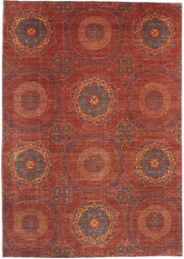 Mamluk Tappeto 230 x 170 Viola (Pakistan) Annodato A Mano